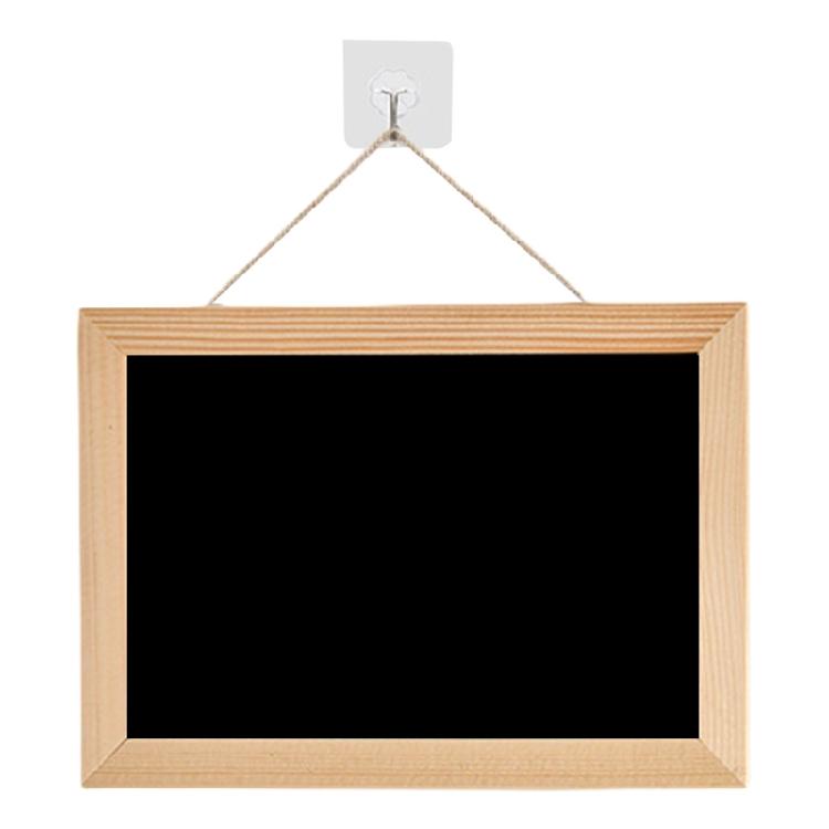 Small Chalkboard Memo Board Double-Sided Hanging Board Multifunctional Message Board for Hanging Decoration small