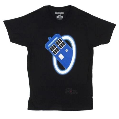 Doctor Who Tardis Time Warp Portals Bbc Adult T-Shirt XL