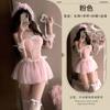 Sexy Lingerie Sweet Princess Suspender Skirt Sexy Mesh Perspective Bridal Wedding Dress Cosplay