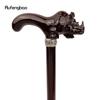 Brown Rhino Cute Rhinoceros Wooden Fashion Walking Stick Decorative Cospaly Cane Halloween Crutch Wand Crosier 92cm