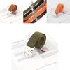 Men Women Canvas Belt With Quickrelease Plastic Buckle For Outdoor Gear And Casual Wear