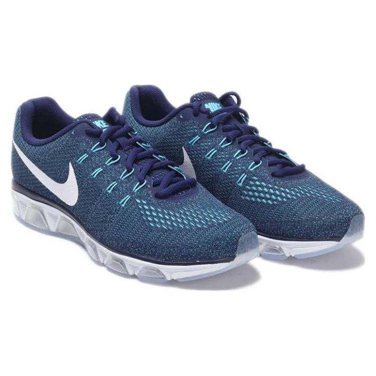 Nike Air Max Tailwind Round Toe Comfortable Fabric Low Top Air Cushion Training Running Shoes Men sneaker Blue 805941-406
