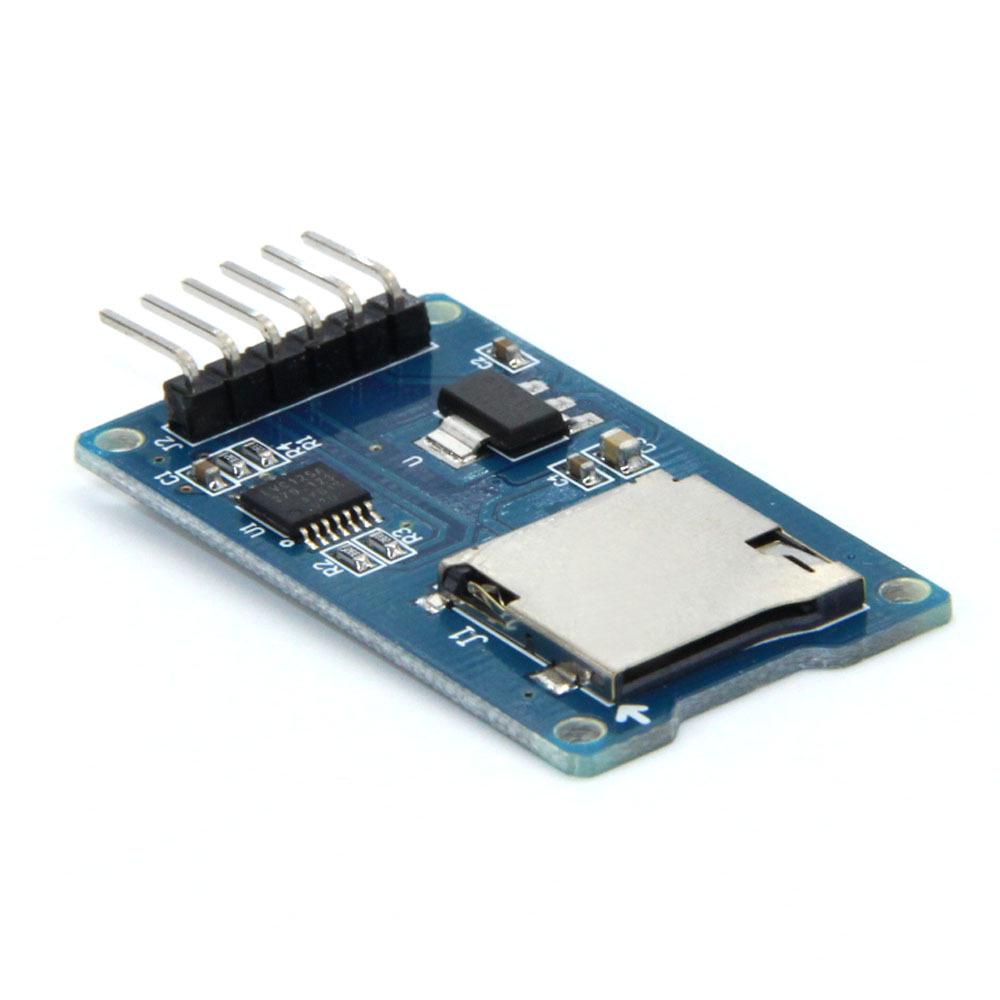 Micro SD TF Card Read/Write Module with SPI Interface and Level Shifter