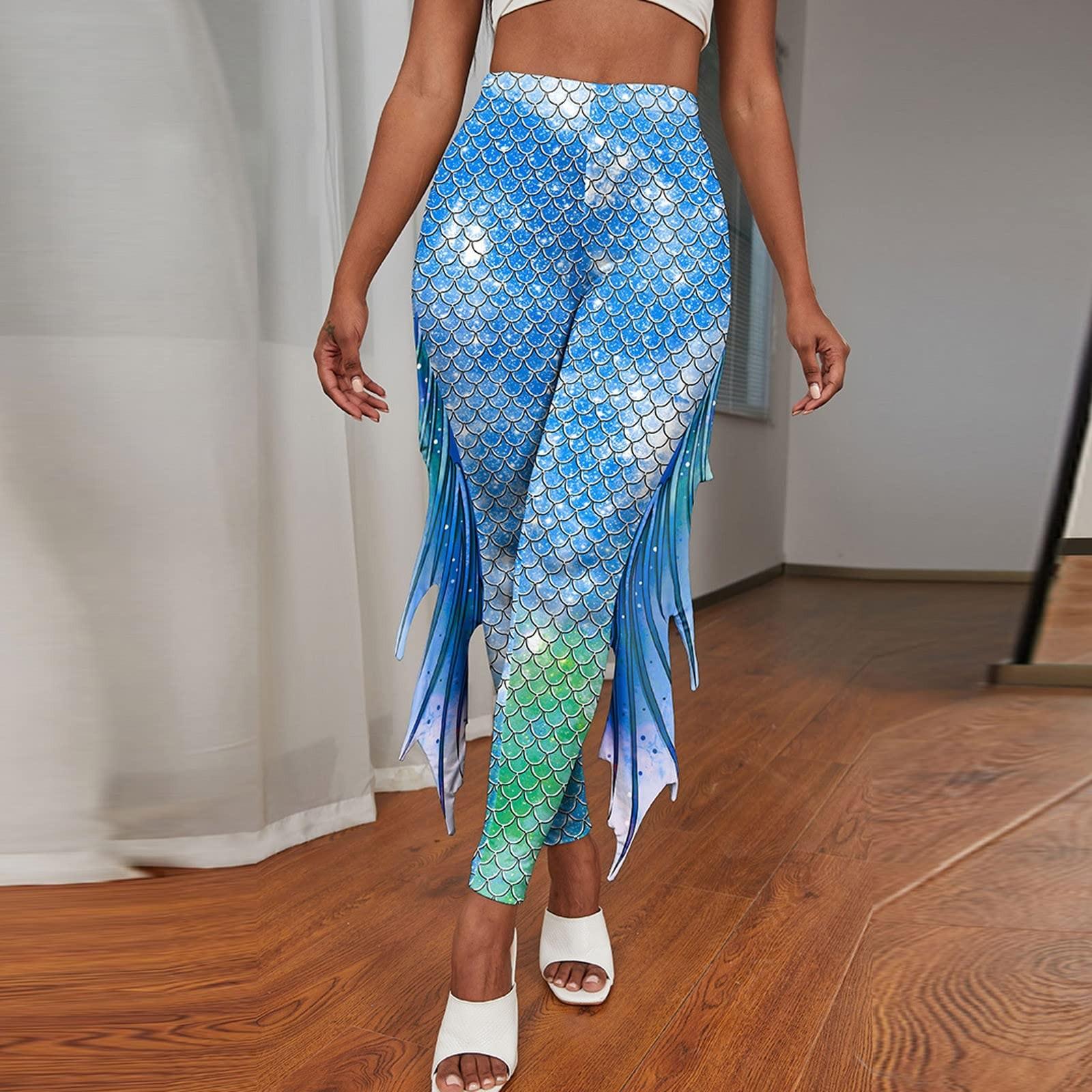 

Тонкие женские брюки до бедра с цифровым принтом, брюки с принтом, женские брюки S небесно-голубой