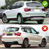 4PCS Car Mud Flaps Splash Guards Mudguards Car Mud Flaps Compatible with BMW X3 F25 2014 2015 2016 2017