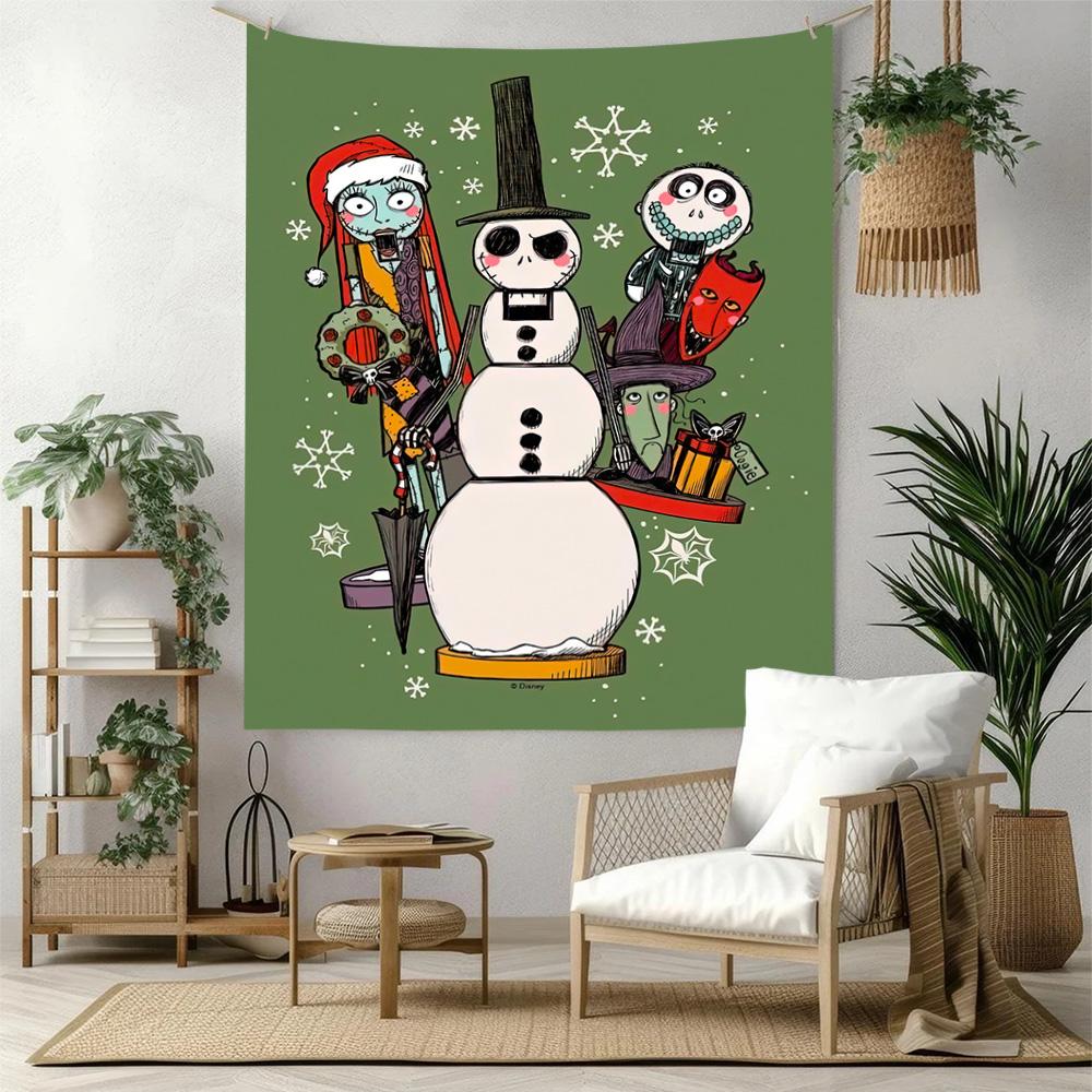Decorazione da Parete Incubo di Natale Arte a Tappezzeria Per Ricordo Animale Domestico Compleanno Festa Nuziale Sfondo Regalo di Famiglia