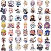 54 Magical Girl Graffiti Stickers - Waterproof DIY Stickers for Car, Luggage, Journal, or Skateboard.