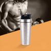 500/750ml Nerezová láhev na proteinový prášek, těsnící láhev na vodu do posilovny, fitness, sport, hrnek na syrovátkové nápoje