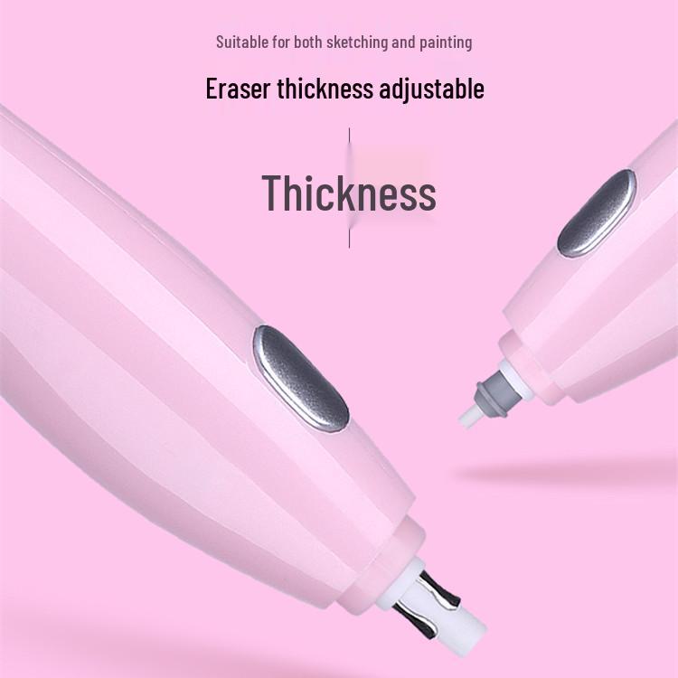 Automatic Cartoon Sketch Electric Eraser Set for Art & Highlighting