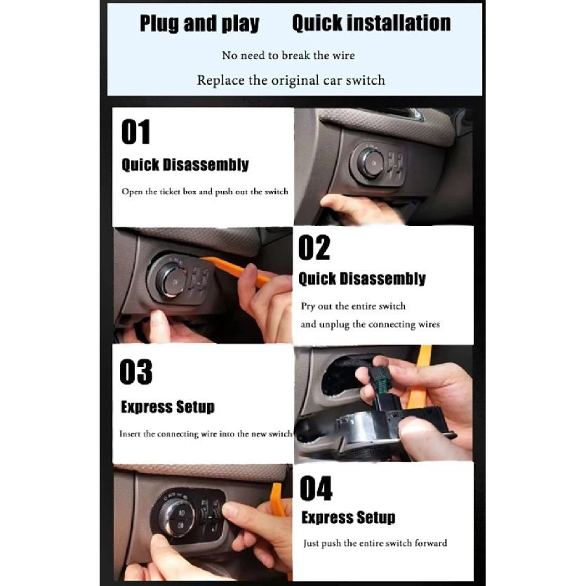 Auto Headlight Switch Module for Chevrolet Cruze Malibu TRAX for Opel mokka Astra J Regal Encore