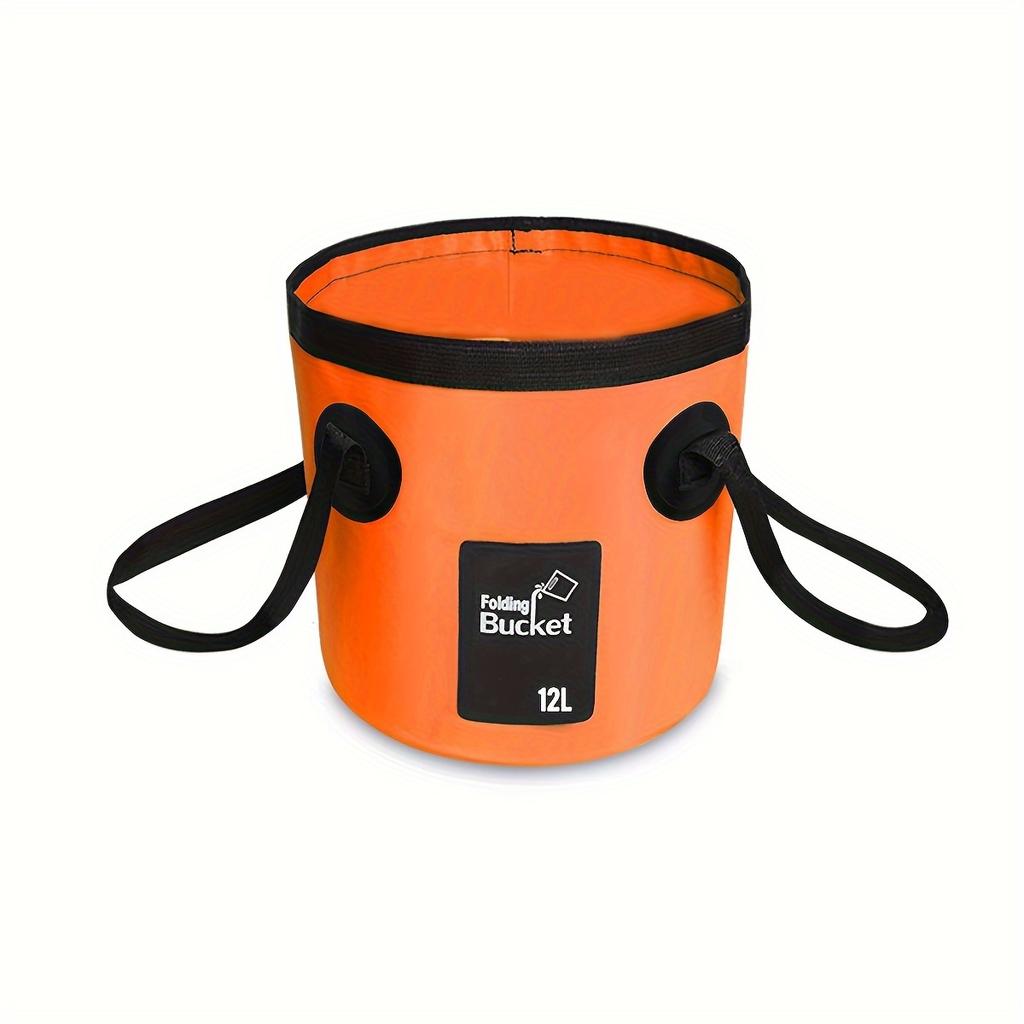 12L Super Lightweight Foldable Water Bucket Ultimate Camping Hiking Fishing Companion Durable Compact Versatile for Washing Need