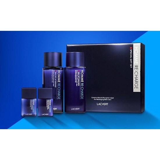 Laquevert Men's Homme Recharge 2-piece special set, 5 sets
