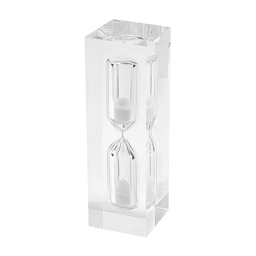 

Sauna Clock, Acrylic Hourglass, 1-Minute, 3-Minute, 5-Minute Timekeeping, Waterproof, Lightweight and Compact for Bath Use, Stylish Sauna Timekeeping