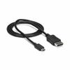 USB Typ-C auf DisplayPort Adapterkabel - STARTECH.COM - 1 m - 4K - 60 Hz - Schwarz