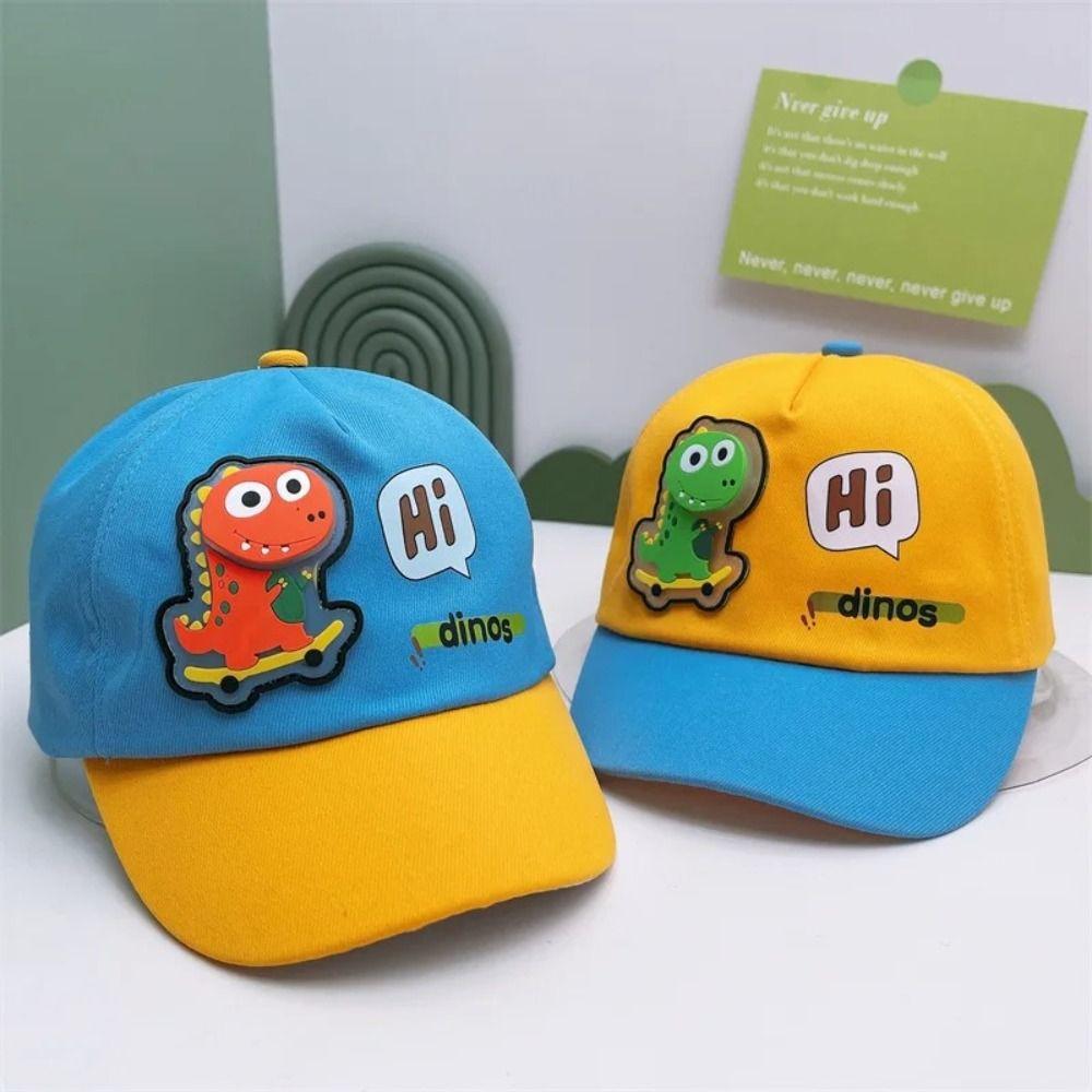 Cotton Kids Baseball Cap Adjustable Size Baby Sun Hat Cartoon Children Baseball Cap  Sun Protection