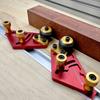 Double Wheel Woodworking Feed Systems Customizable Slider Configuration for Various Thickness