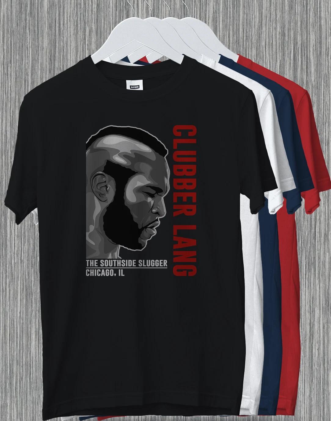 Clubber The Southside Slugger Lang Chicago IL Retro Boxing Movie Rocky T-Shirt S