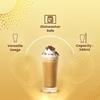 Bevzilla Premium Glass & 25 Flavoured Coffee Sachets/Pouch Box | Butterscotch, Classic, Vanilla & Hazelnut Flavour | Preimum Gift Box