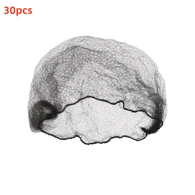 10/20/30/50Pcs Durable Nylon Hair Net  Bun Hair Hair Style Tool Black Beige Brown Hair Net For Wigs Mesh Hair Styling Hairnets