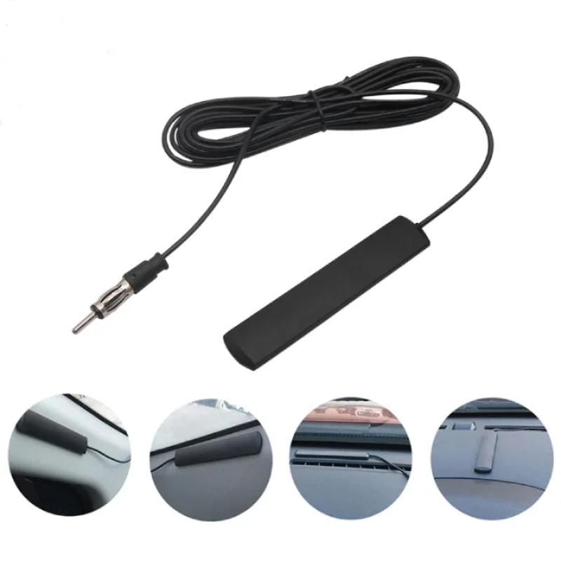 

Hot Sale Car Radio FM Antenna Universal Auto 3M Length Signal Amp Amplifier Marine Car Vehicle Boat RV Signal Enhance Device чорний