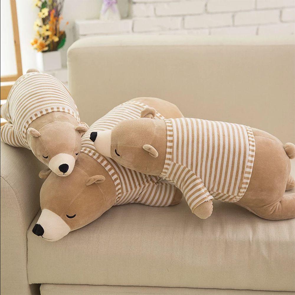 Dolls Sleep Pillow Animal Plush Toy Polar Bear Plush Doll Stuffed Sleeping Bear Stuffed Animal Toys