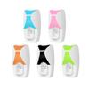 No-Drill Toothbrush Holder & Automatic Toothpaste Dispenser Wall-Mounted Set