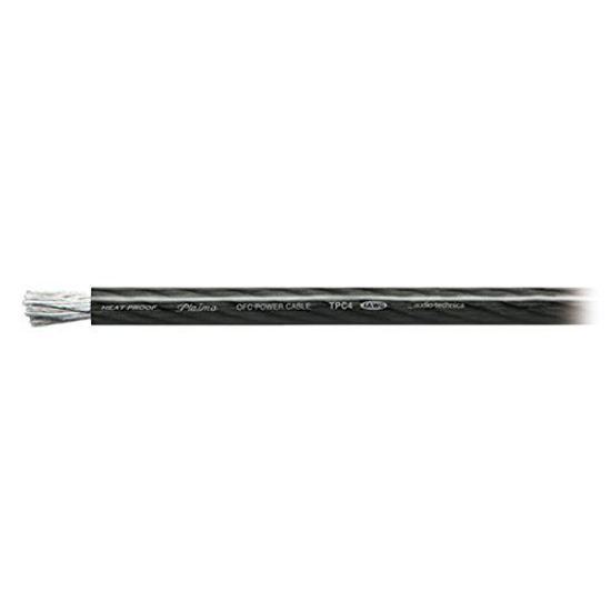 

TPC4BK 4 gauge ground cable black 6m pack audio-technica