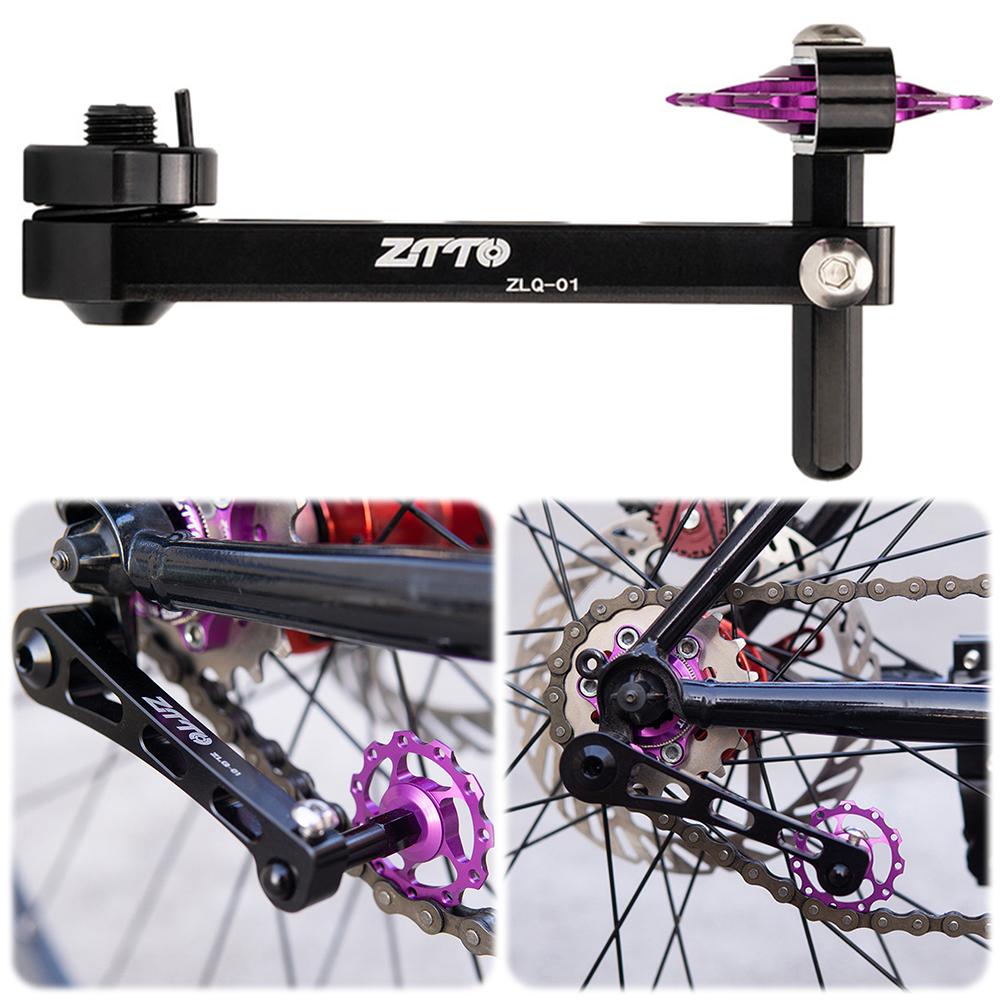 Aluminum Alloy Bicycle Single Speed Chain Tensioner MTB Single Speed Derailleur Chain Tensioner for Hanger Dropout Frame China Mainland