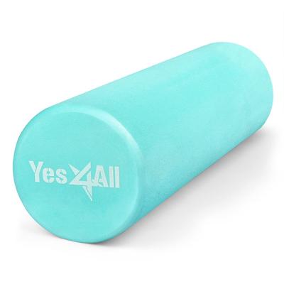 Yes4All Foam Roller EVA Material Stretching Pole Yoga Pole Teal Yoga Equipment 46cm Japanese Import [Regular Product] VD6E