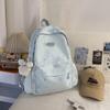 Schoolbag High Value Star Backpack Women 1011 New Simple Niche Travel Backpack Schoolbag Girls Primary School Students Junior High School