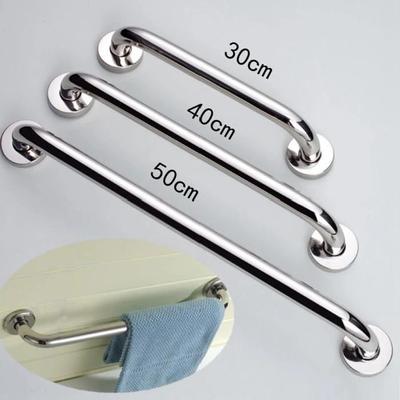 Towel Grab Bar Stainless Steel Bath Holder Anti-skidding Wall Bar Handle Good Grip for Thicken Vanity Home Room  50 Cm