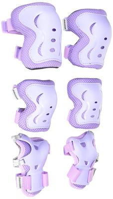 BRIDGESTONE Protector para Niños Bicicleta Monociclo Niños Violeta P5590 B361002V H3-PAD.A