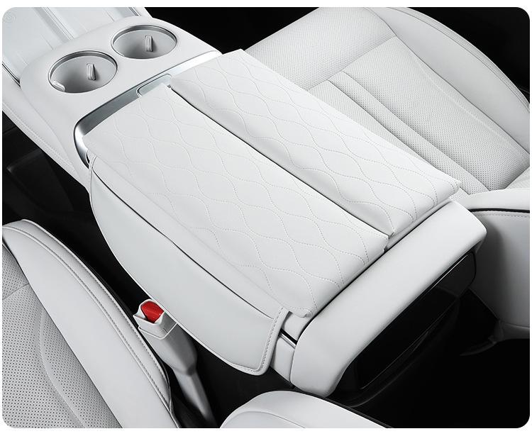 Xiaopeng X9 Armrest Box Protective Pad - Leather Cover & Heightening Pad Accessories