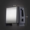 Basics 2 Slice Wide Slot Toaster with 6 Settings Black