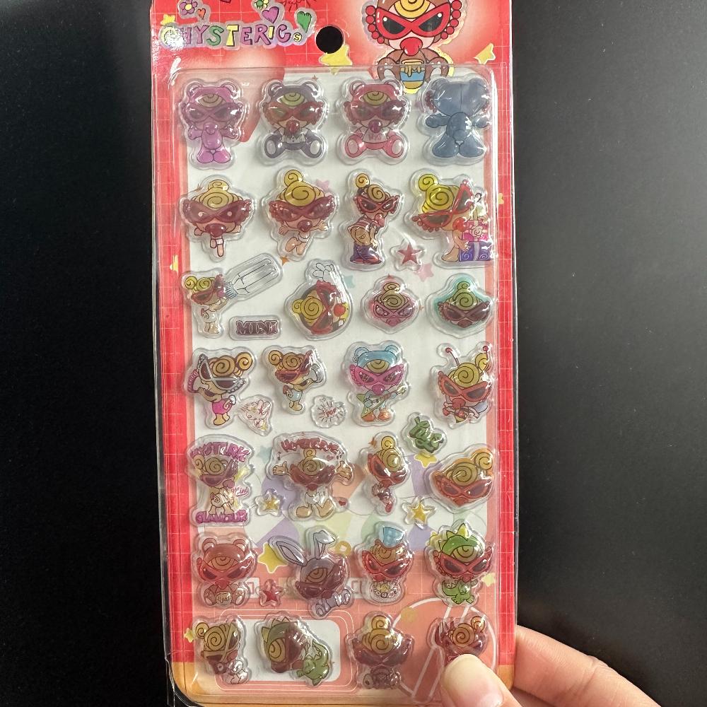 New Doraemon 3D Stereoscopic Crystal Stickers Creative Handbooks Stereoscopic Decoration Stickers