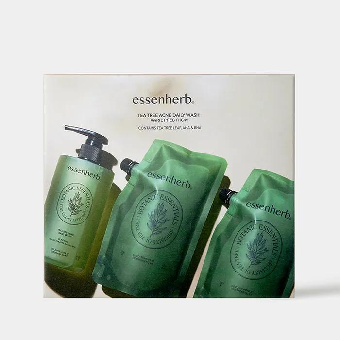 Tea Tree Acne Daily Wash Variety Edition (Main Product 500ml + Refill 300mlx2EA)