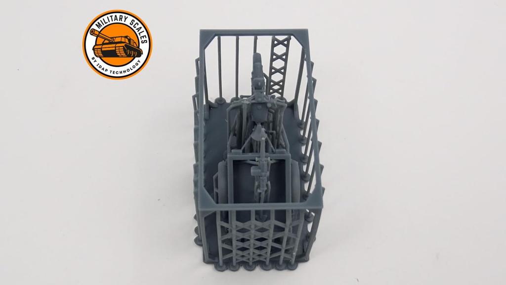 IDAP Technology 1/72 Scale Italian Benelli M36 Three-Wheeled Motorcycle 3D Printer Kit PD72015