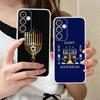 Jewish Hanukkah Mobile Phone Case for Samsung Galaxy S25 S24 S23 S22 S21Plus FE Ultra Clear Colorful Cover Smartphone Cover