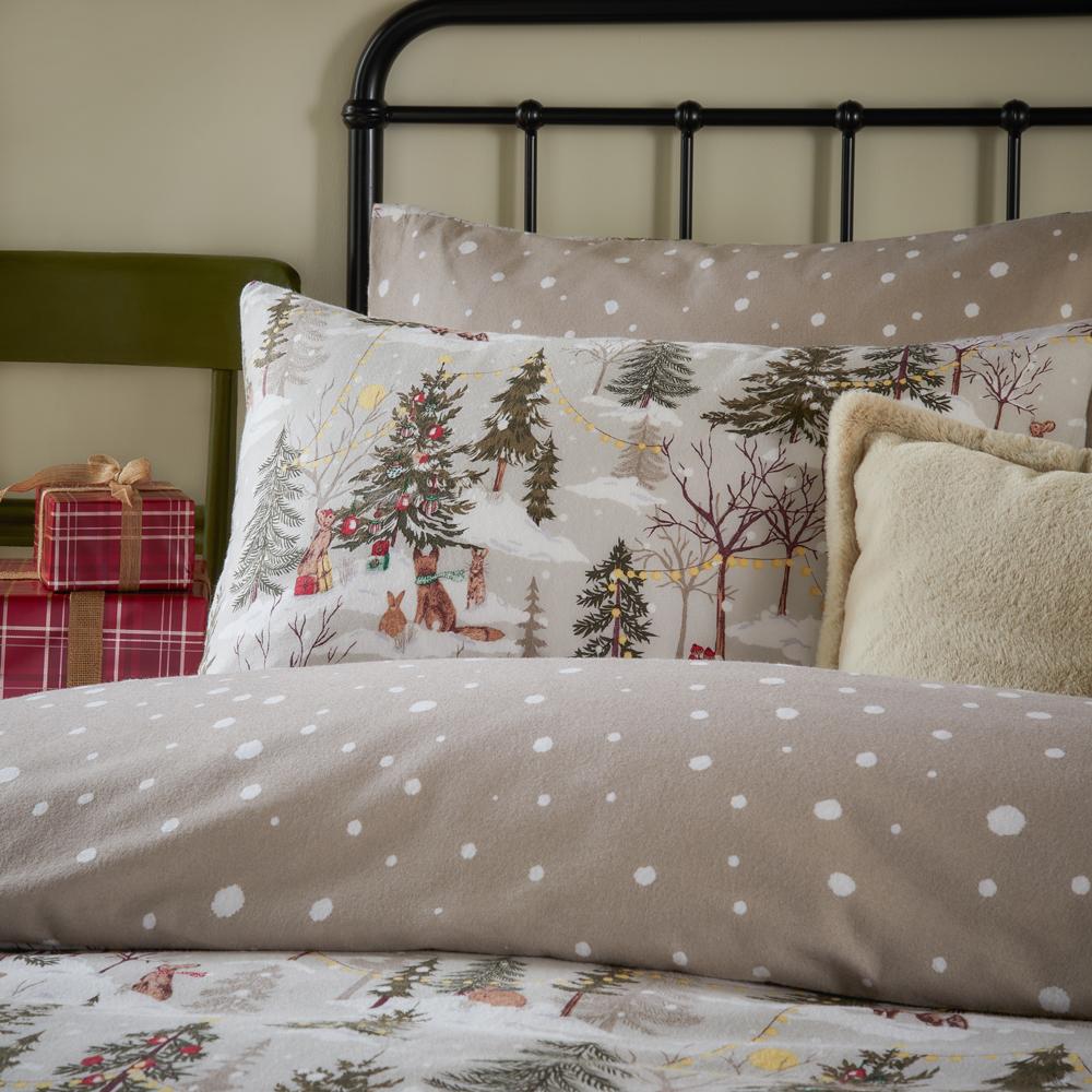 Furn Forest Festivities Brushed Cotton Duvet Cover Set