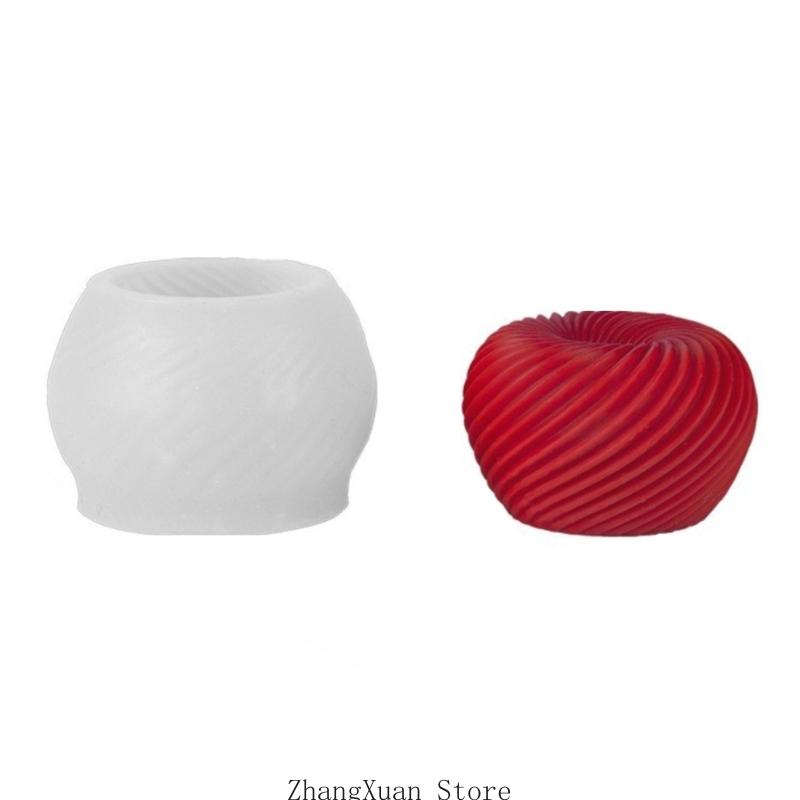 3XUF Christmas Theme Spirals Molds Silicone Baking Tool For Puddings Jellies Cakes China Mainland