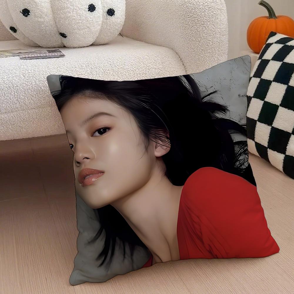 mMio Imada Cushion Cover Throw Pillow Cover Hidden Button Durable Polyester Chair Cushion