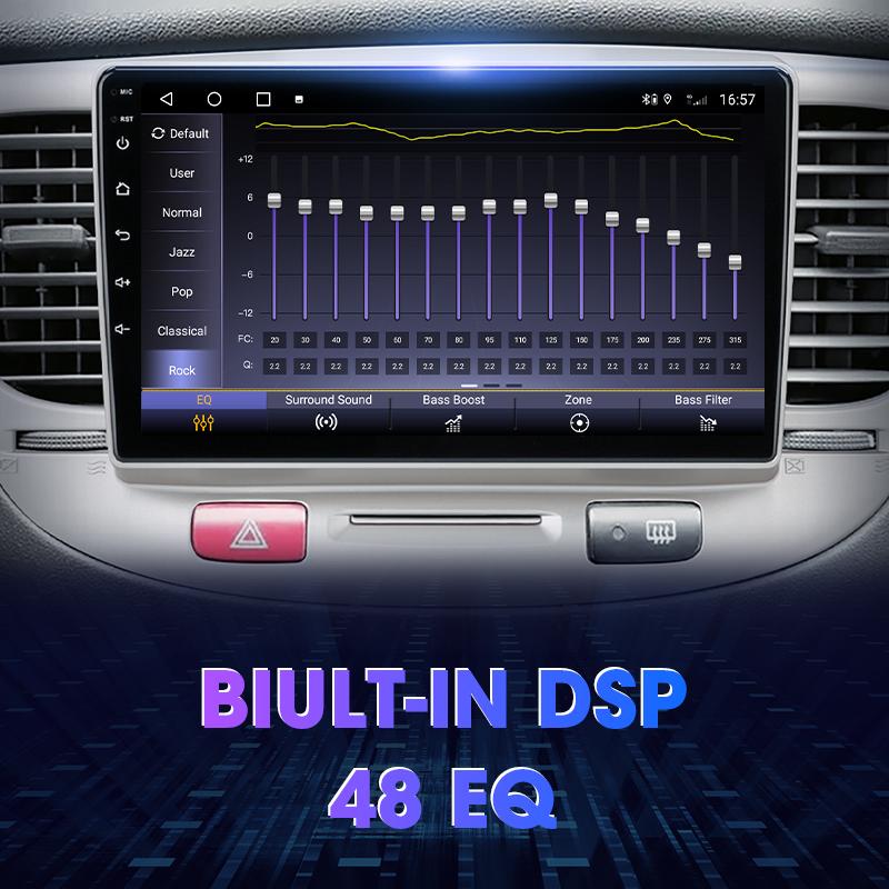 2 Din Car Radio For Kia RIO 2 2005-2011 Android 12 Multimedia Video Player GPS 4G WIFI Carplay Auto Stereo RDS IPS DVD Head Unit