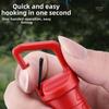 Compact Magnetic Hanging Ring Buckle Lightweight Multi-Function Carabiner  Outdoor Fishing