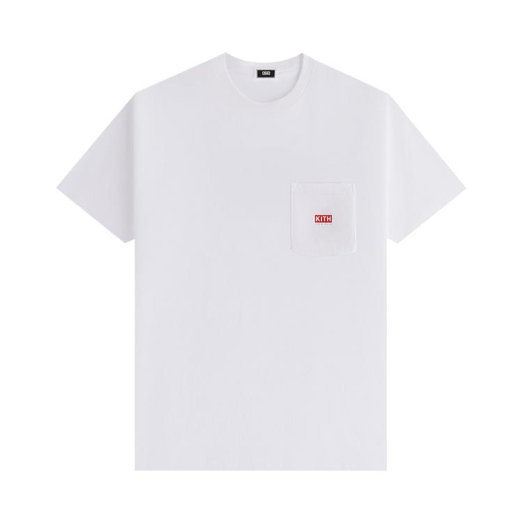 

Kith Treats Hotline Pocket Tee White Men Tops KHT030176-101 S