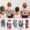 10sheets Plants & Animals Tattoo Stickers For Hand Arm Body Fake Decorative Waterproof Tattoo Stickers Creative Festival Gifts