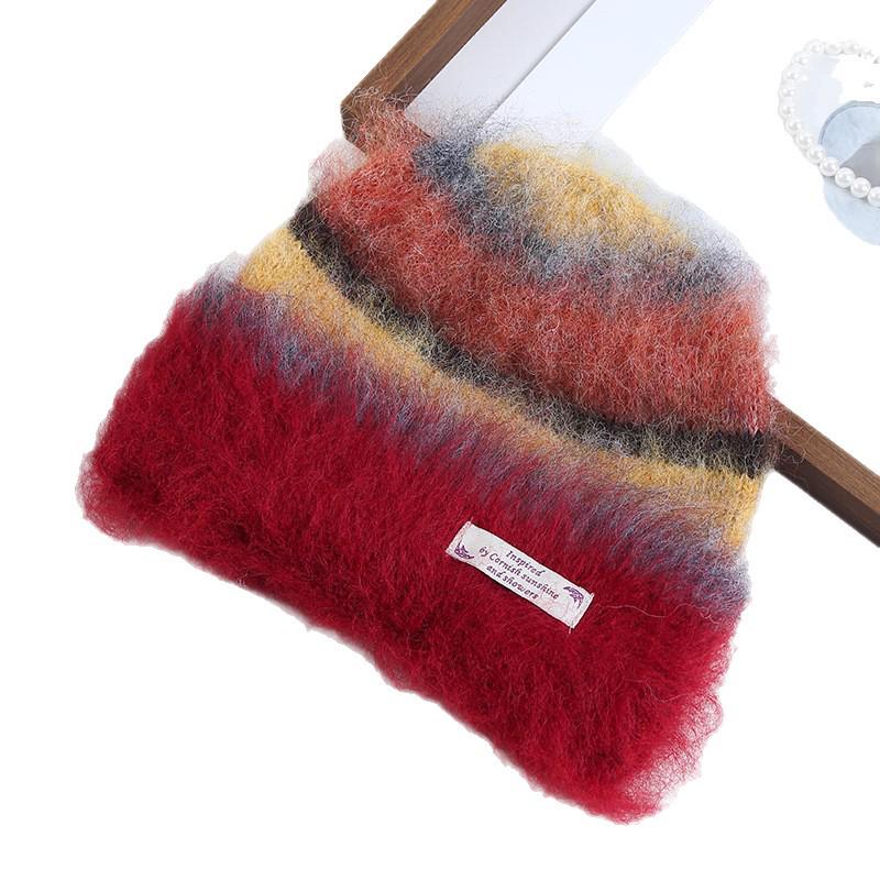 Women's Korean Style Plush Knitted Winter Hat