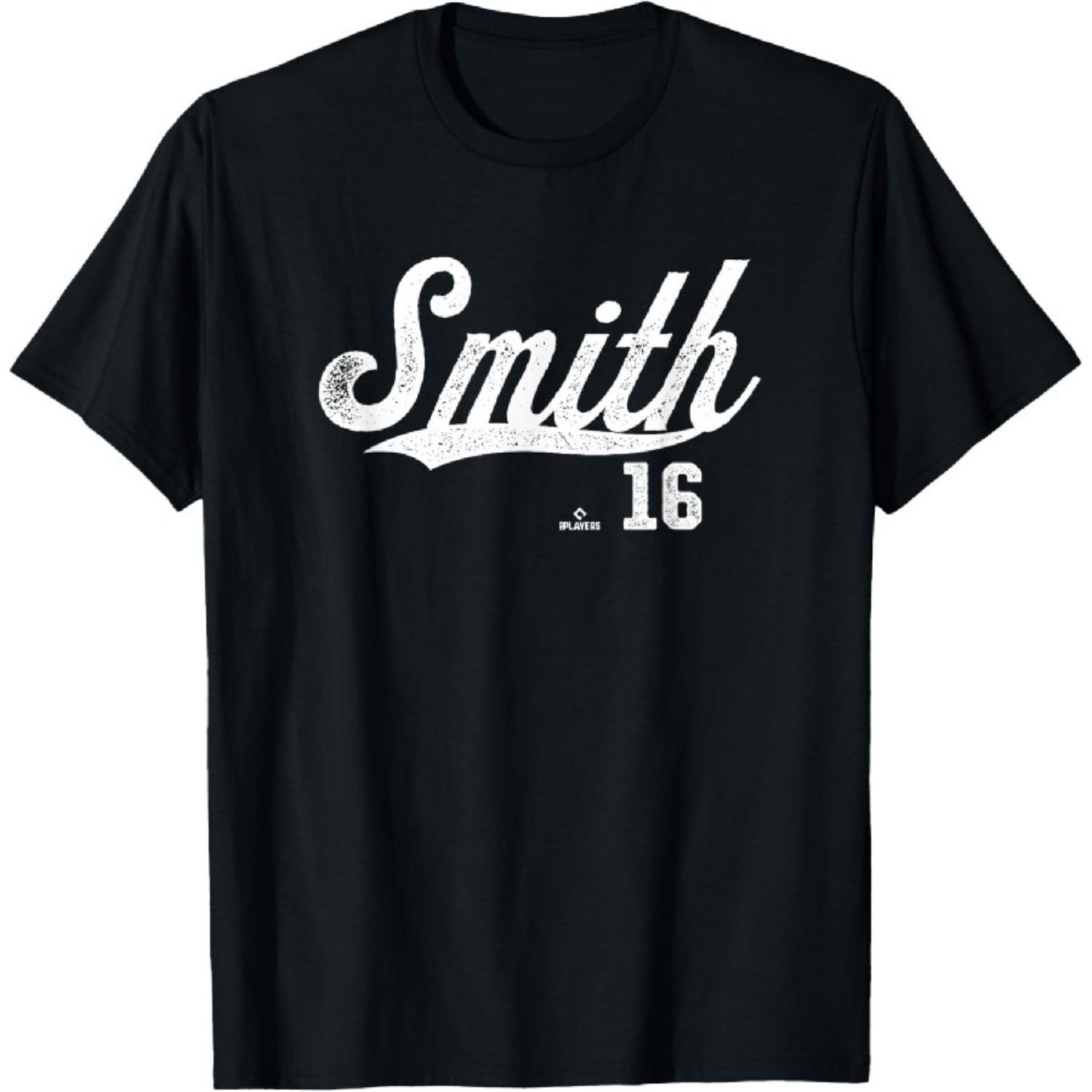 

Distressed Swoosh Will Smith Los Angeles Baseball MLBPA T-Shirt XXXXXL різнокольоровий
