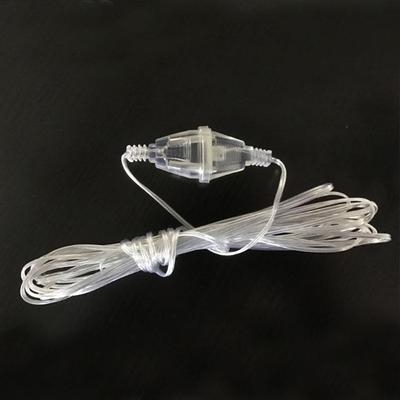 Luci a tenda a ghiacciolo a LED con connettori maschio-femmina e accessori