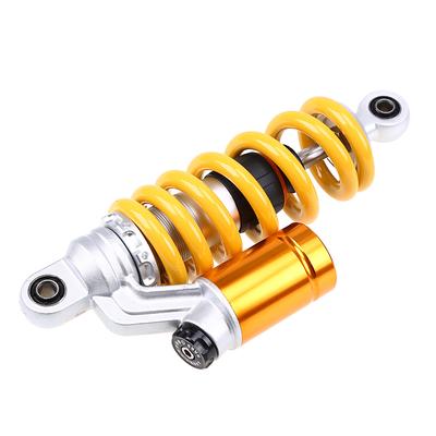 Red/Yellow Motorcycle Air Shock Absorbers for Yamaha Honda 240mm 260mm Motorcycle Rear Suspension Adjustable