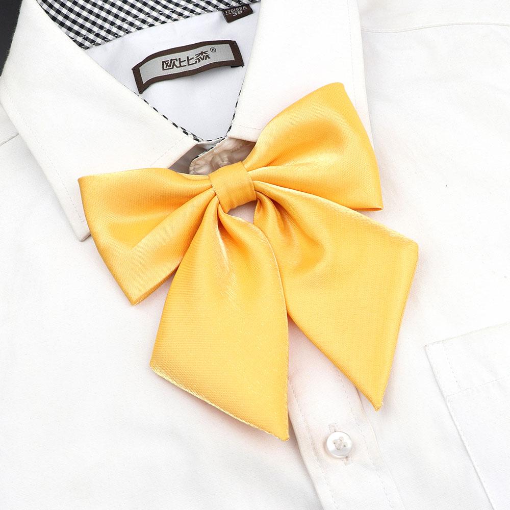 Perfect Match Colorful Women‘S Shirts Bowtie Ladies Girl School Wedding Party Bowknot Pink Bule Black Classic Butterfly Knot Suits Accessories